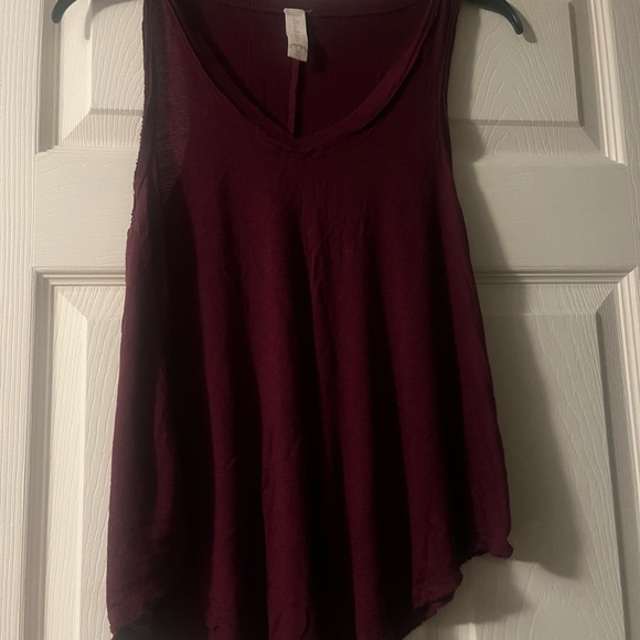 Altar'd State Tops - Altar'd State Red Tank Top with V-Neckline